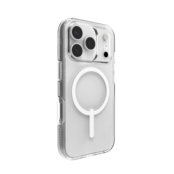 ZAGG Crystal Palace Snap Backcover – für Apple iPhone 17 Pro, Graphen, Transparent, bis 4 m Sturzsicher