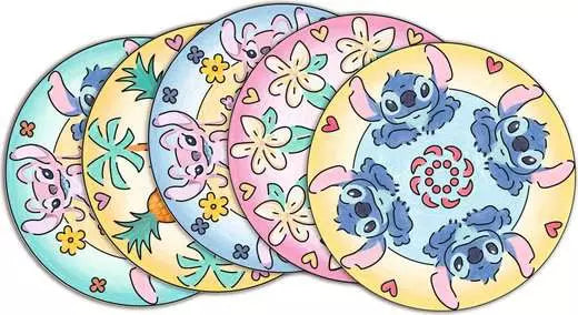 Ravensburger Mandala Mini Stitch – Mandala-Designer-Set – Tiere – 14 × 14 cm – ab 6 Jahren
