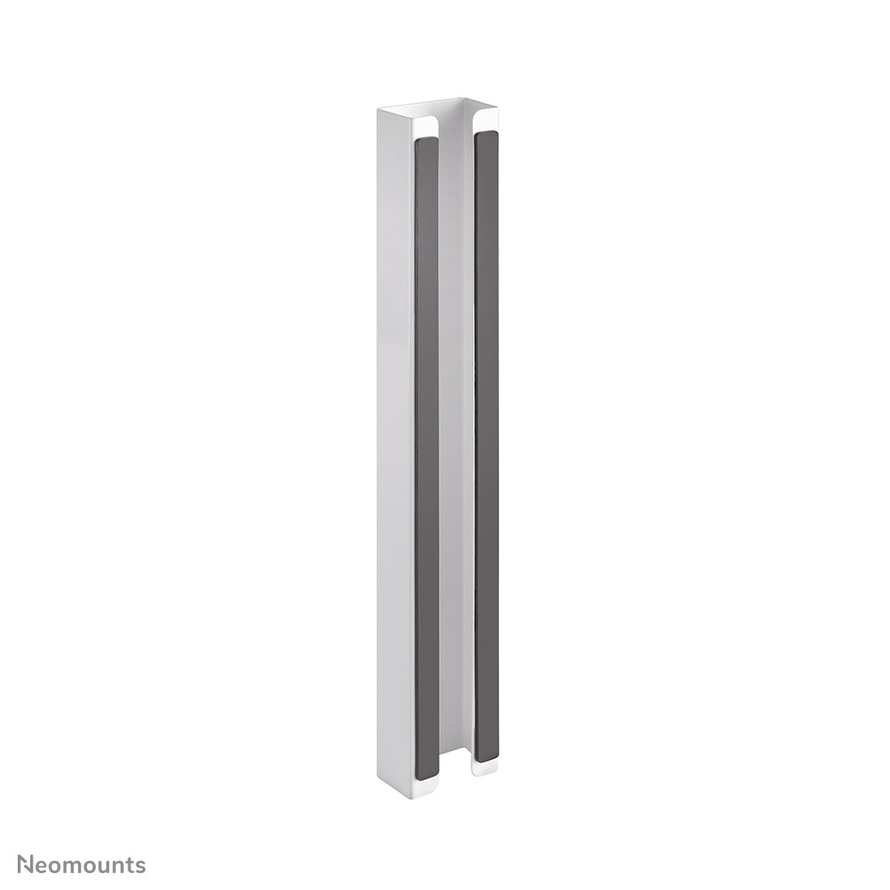 Neomounts ADS06-123WH Untertisch-Kabelwanne – 50 × 32 × 350 mm – Stahl – Weiss, magnetisch, 1 Stk.