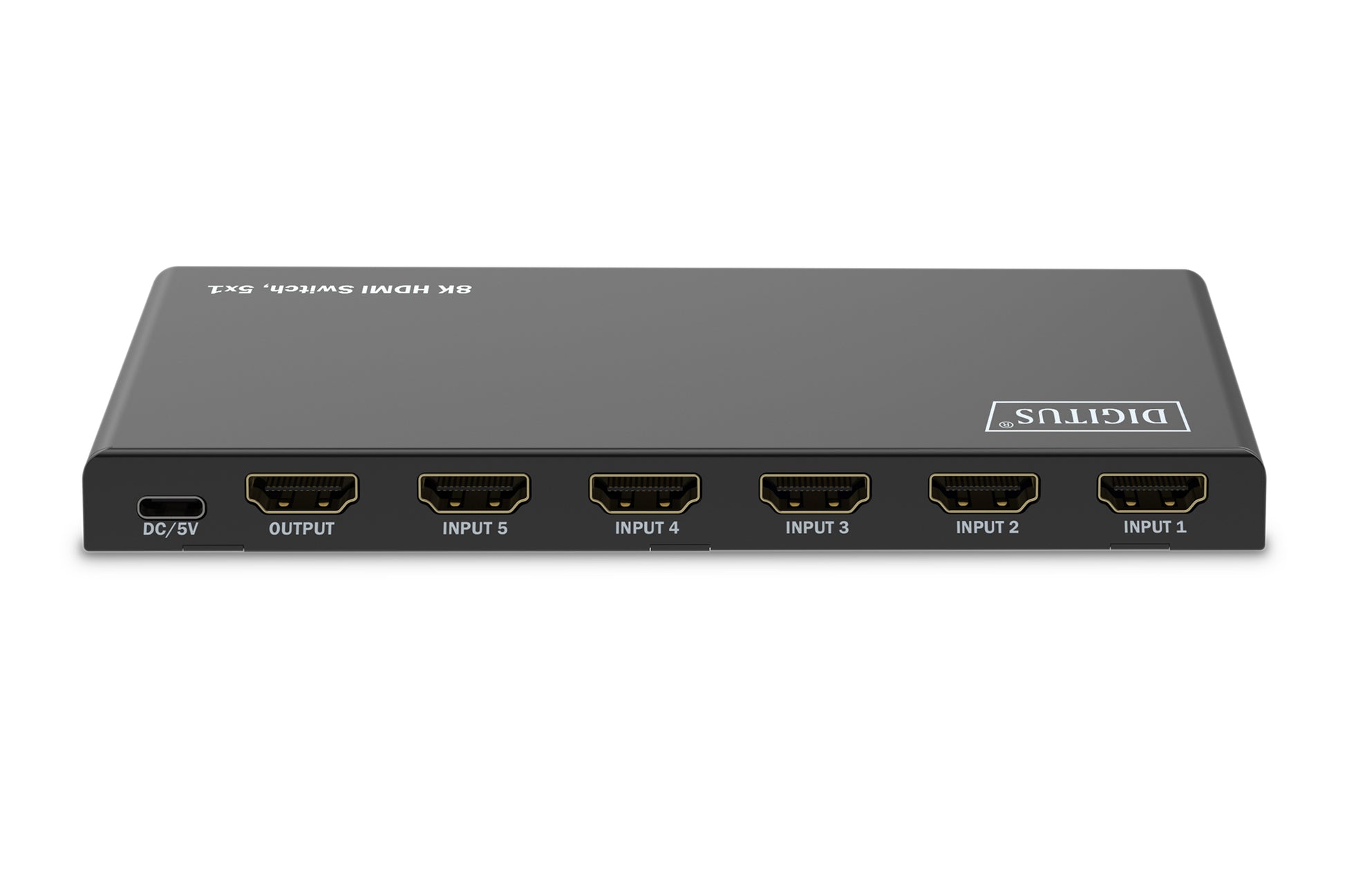 Digitus HDMI-Switch 5×1, 8K/60 Hz (4:4:4), HDR, HDCP 2.3