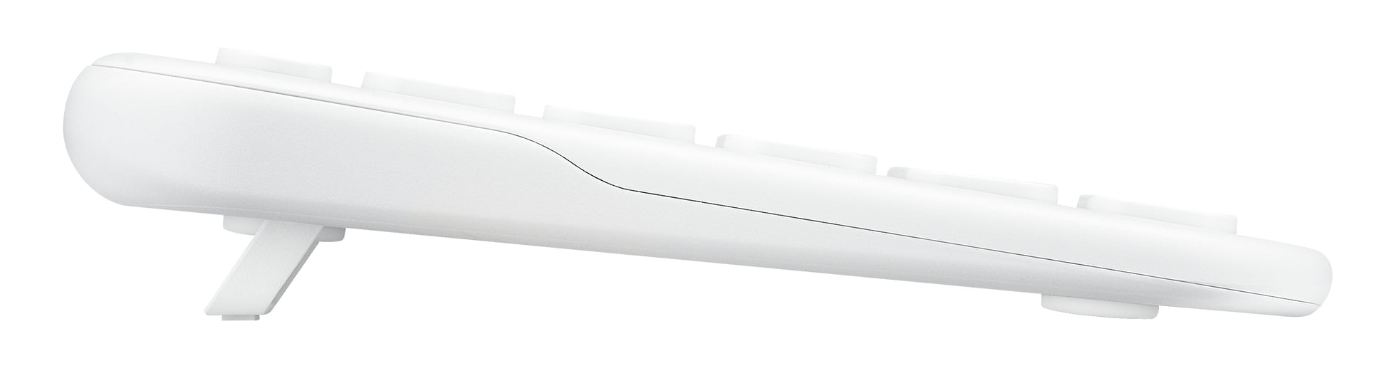 ASUS Marshmallow KW100 – Kompakte Tastatur 75% – Schere – Bluetooth – QWERTZ (DE) – Weiss