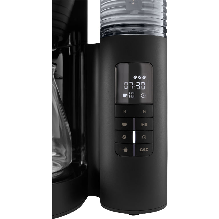 Melitta AromaFresh Filterkaffeemaschine – 10 Tassen, 1,25 l, Keramik-Mahlwerk, Schwarz