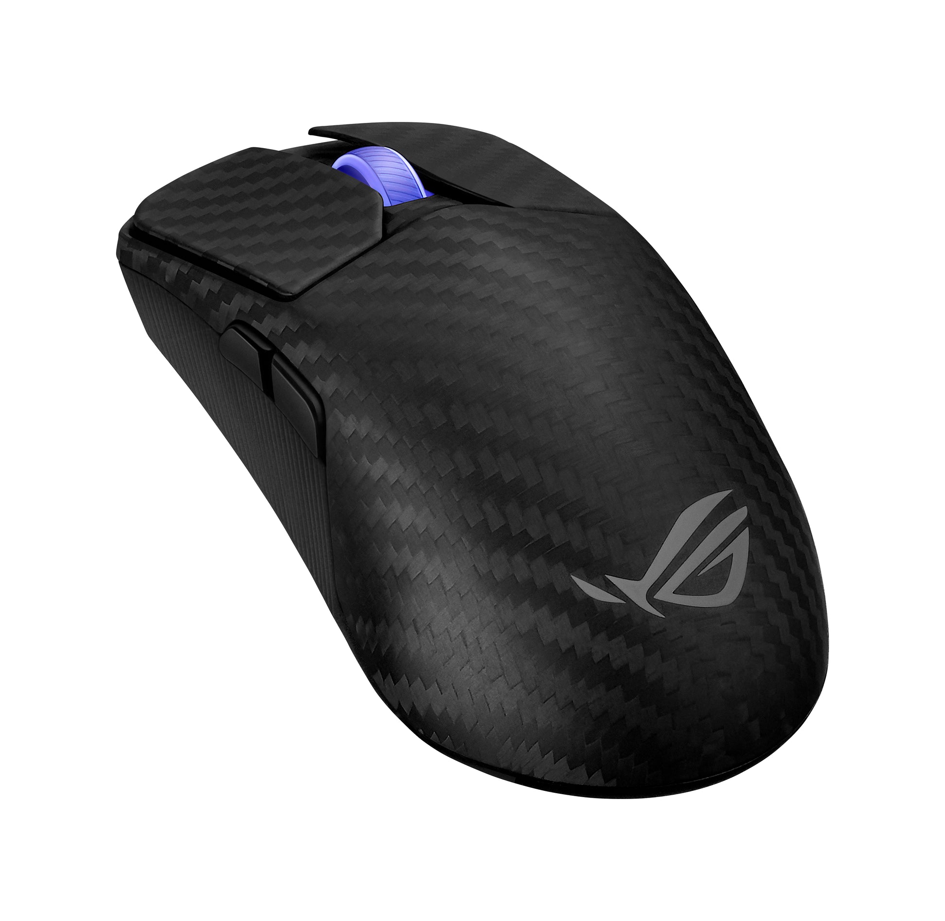 ASUS ROG Harpe Ace Extreme Gaming-Maus – kabellos, Bluetooth + 2,4 GHz, USB-A, 42'000 dpi, für Rechtshänder