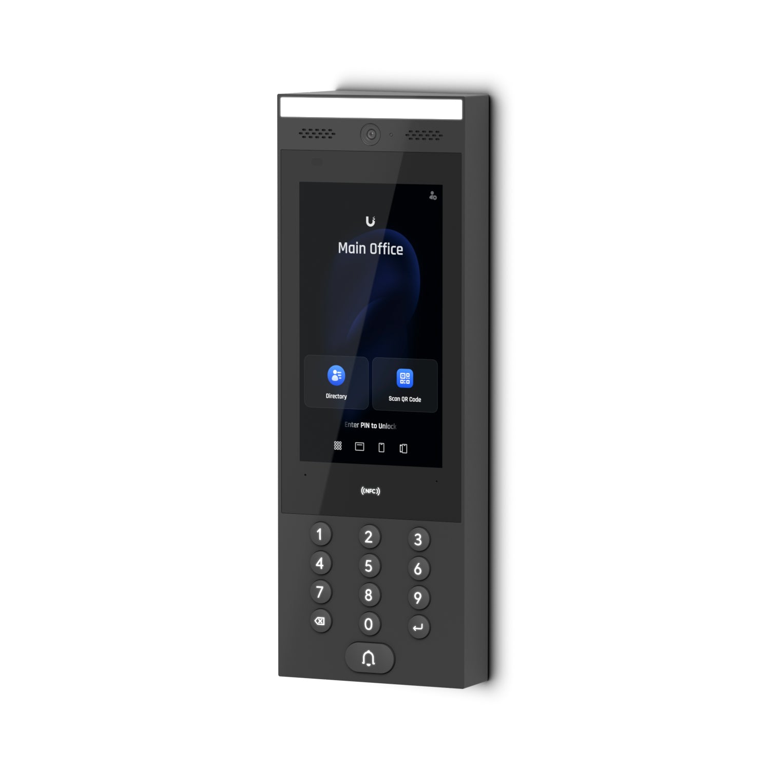 Ubiquiti Montagezubehör UACC-INTERCOM-WM – für UA-INTERCOM, UA-G3-Intercom, 123 × 44 × 325 mm, schwarz