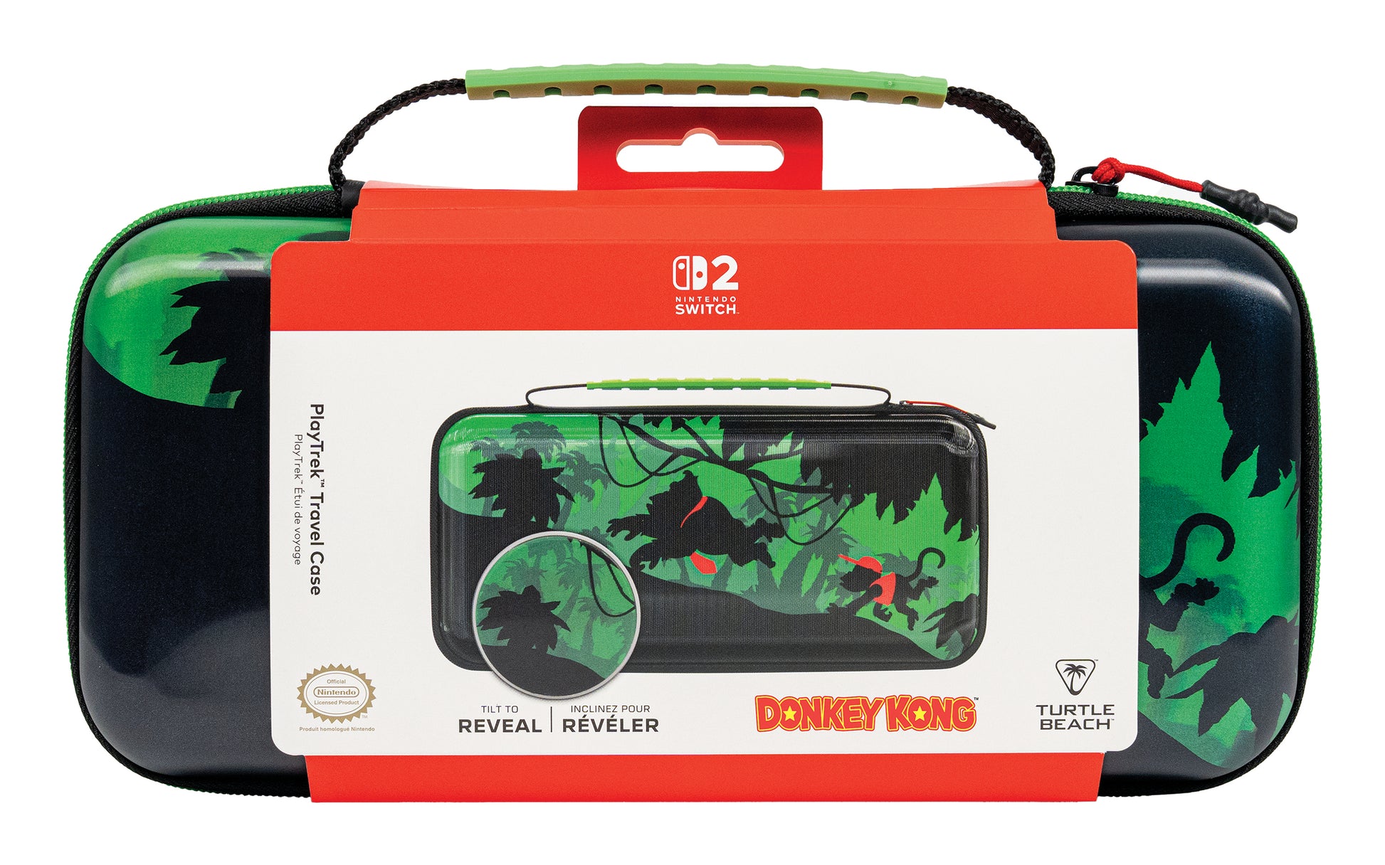 Turtle Beach Tablet-Hülle für Nintendo Switch 2, Nintendo Switch und Nintendo Switch OLED – Schwarz/Grün