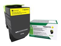 Lexmark Toner – Gelb, 3500 Seiten