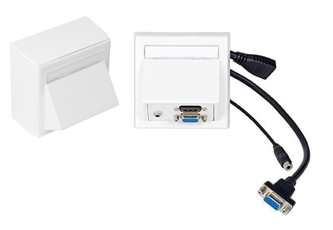Vivolink aud inc Thorsmann Unterputzdose – VGA, HDMI, 3,5-mm-Klinke