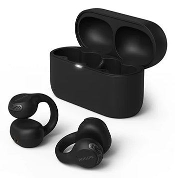 Philips TAQ2000BK/00 – True Wireless In-Ear Kopfhörer – Bluetooth, IPX4 – Schwarz – bis 28 h