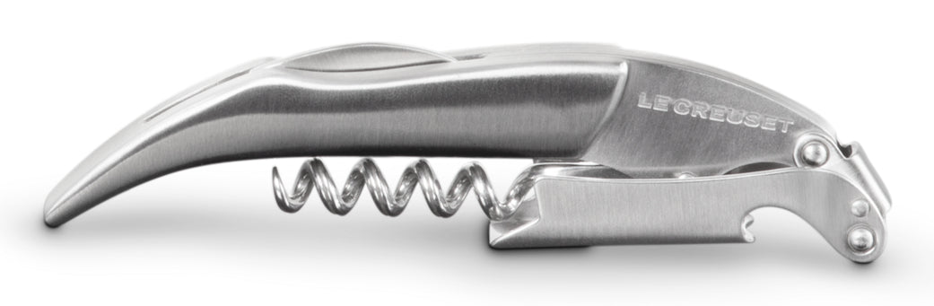 Le Creuset Kellnermesser – 12,8 × 3,6 × 1,5 cm, Edelstahl, Folienschneider, ergonomischer Griff