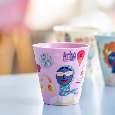 Koziol Tasse – 300 ml, Kunststoff (recycelt), Mehrfarbig, spülmaschinenfest