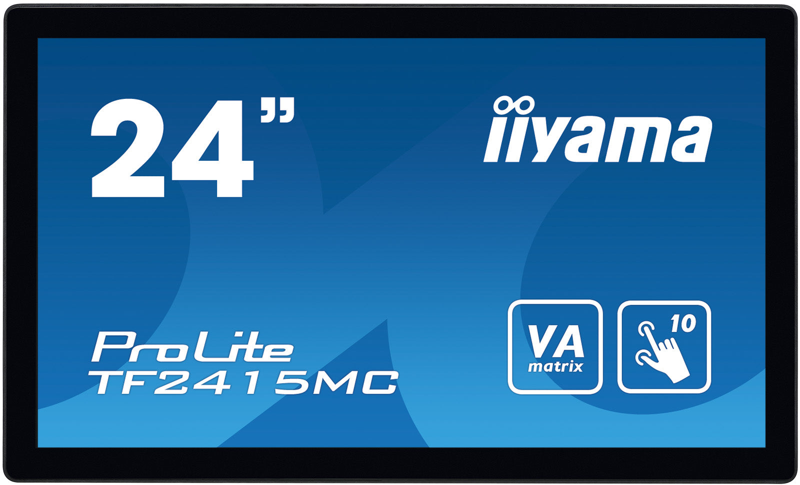 iiyama PCAP 10P – Monitor, 24", 1920 × 1080 (Full HD), VA, Touch, 315 cd/m²