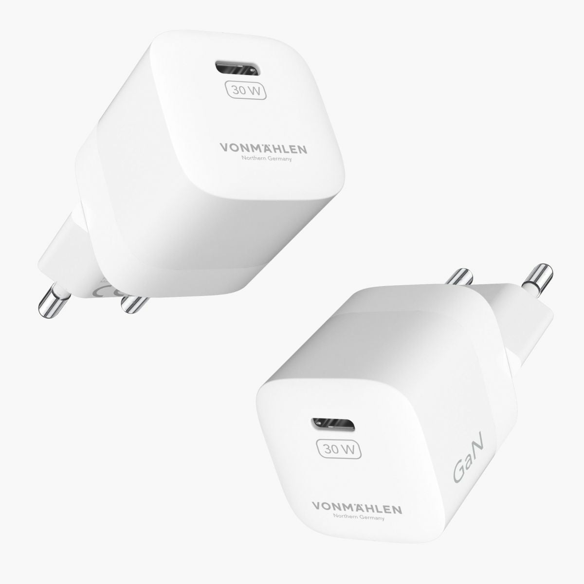 Vonmählen Unity Ladegerät – 30 W, 3× USB-C + 1× USB-A, GaN