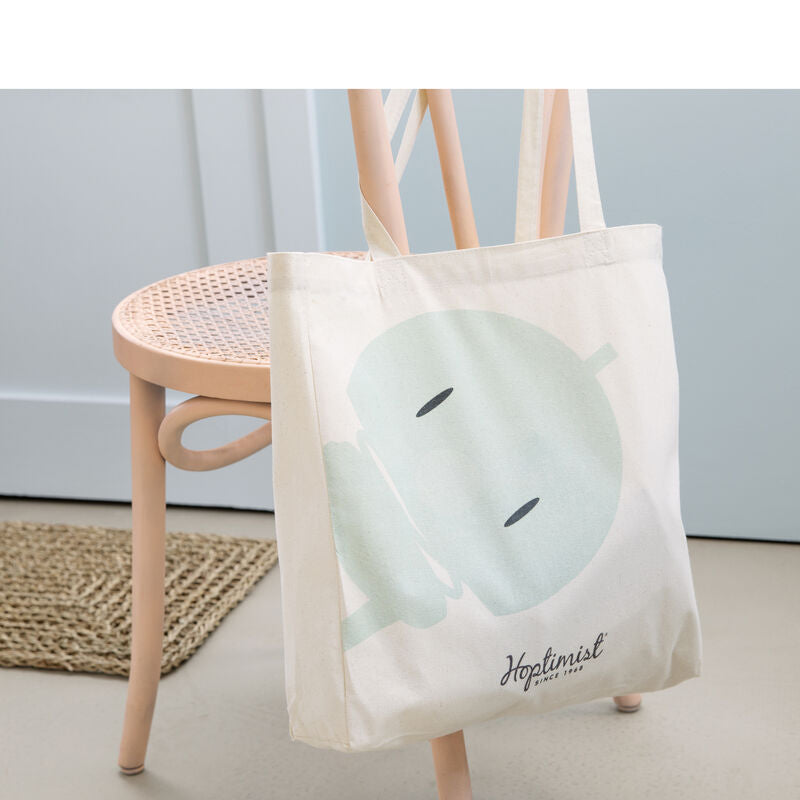 Hoptimist Stofftasche, Baumwolle, Blau, 400×460×3 mm
