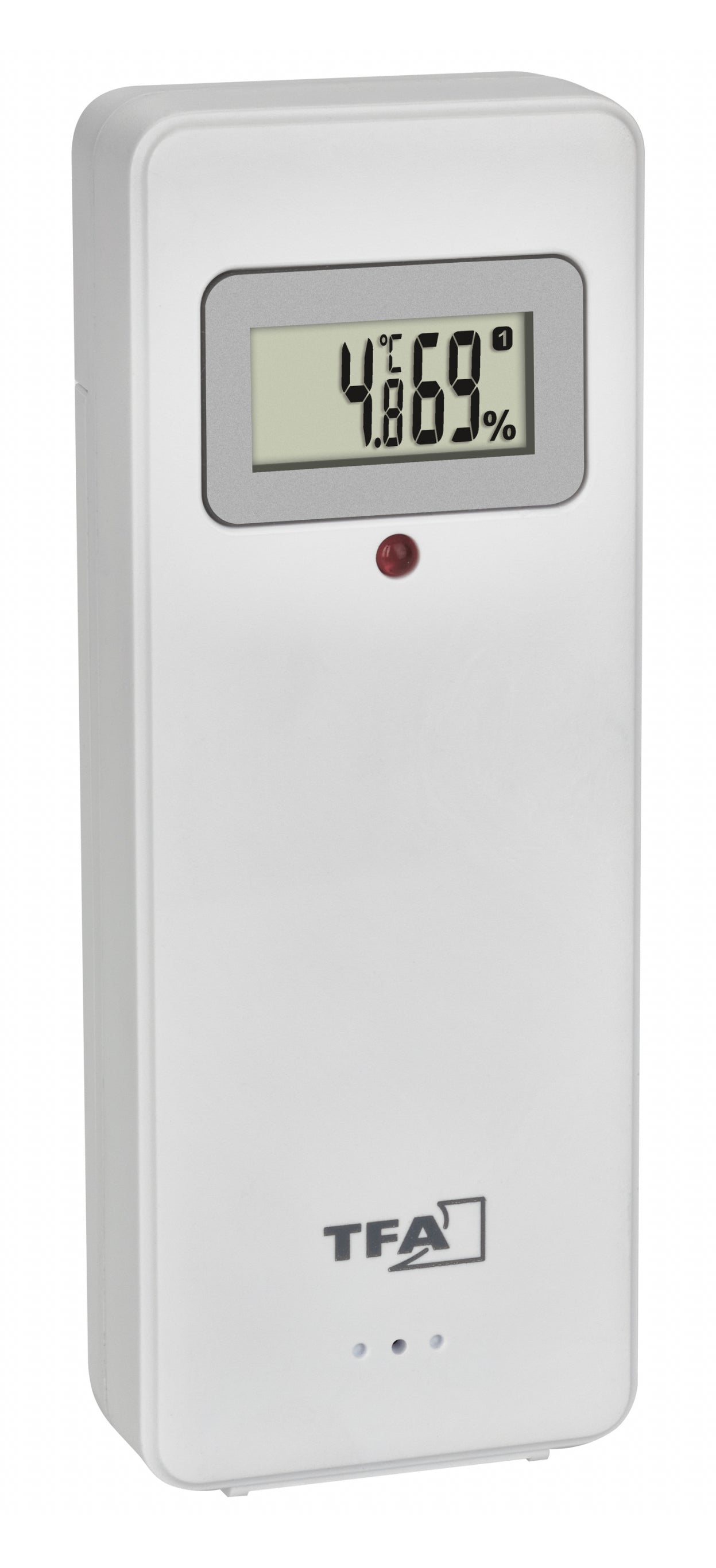 TFA-Dostmann TFA Dostmann ETNA – Wetterstation, innen/aussen, Hygrometer & Thermometer, inkl. Aussensensor – schwarz