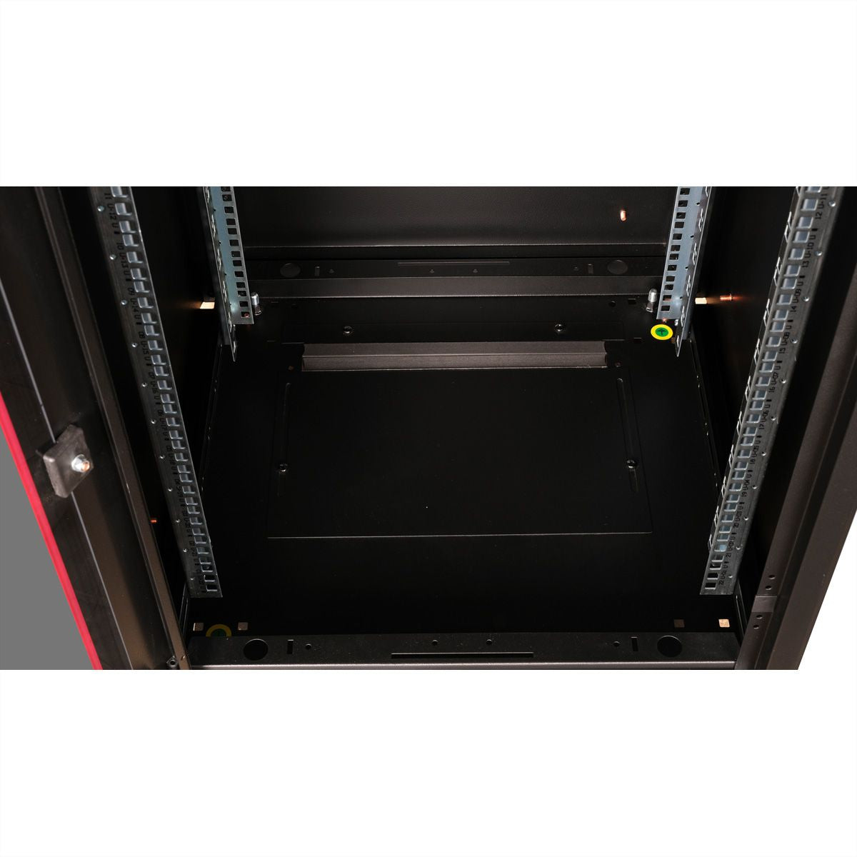 ROLINE Pro – 19" Netzwerkschrank 22U, IP20, abschliessbar, 600 × 600 × 1164 mm, schwarz, Stahl