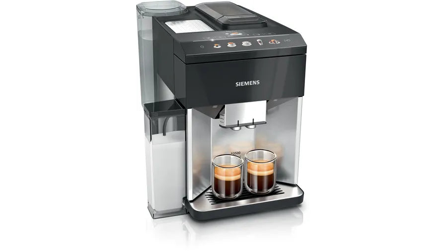 Siemens EQ500 TQ517D03 Kaffeevollautomat – 15 bar, 1,9 l, 270 g, Keramik-Mahlwerk, Schwarz