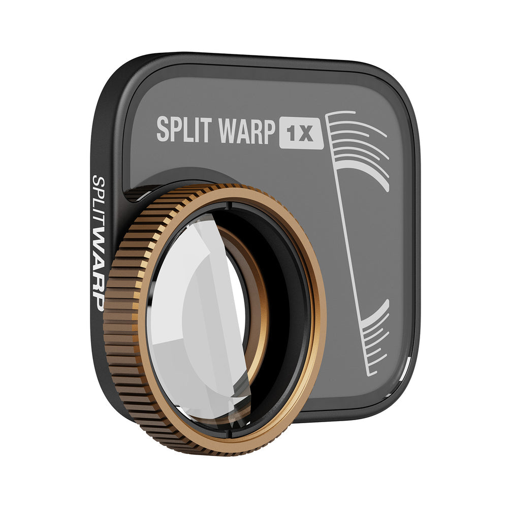 PolarPro LiteChaser 16 Split Warp – Smartphone-Objektiv – für LCP15, LCP16 – Gold/Grau