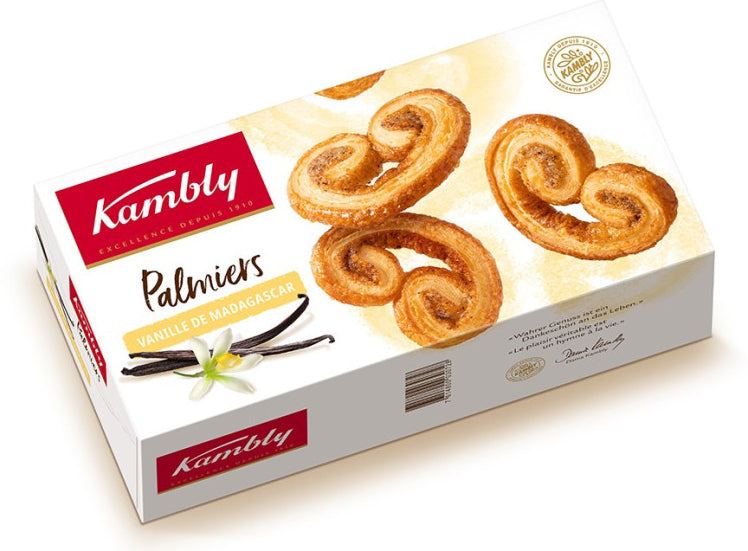 Kambly Palmiers Guetzli – Vanille – 100 g