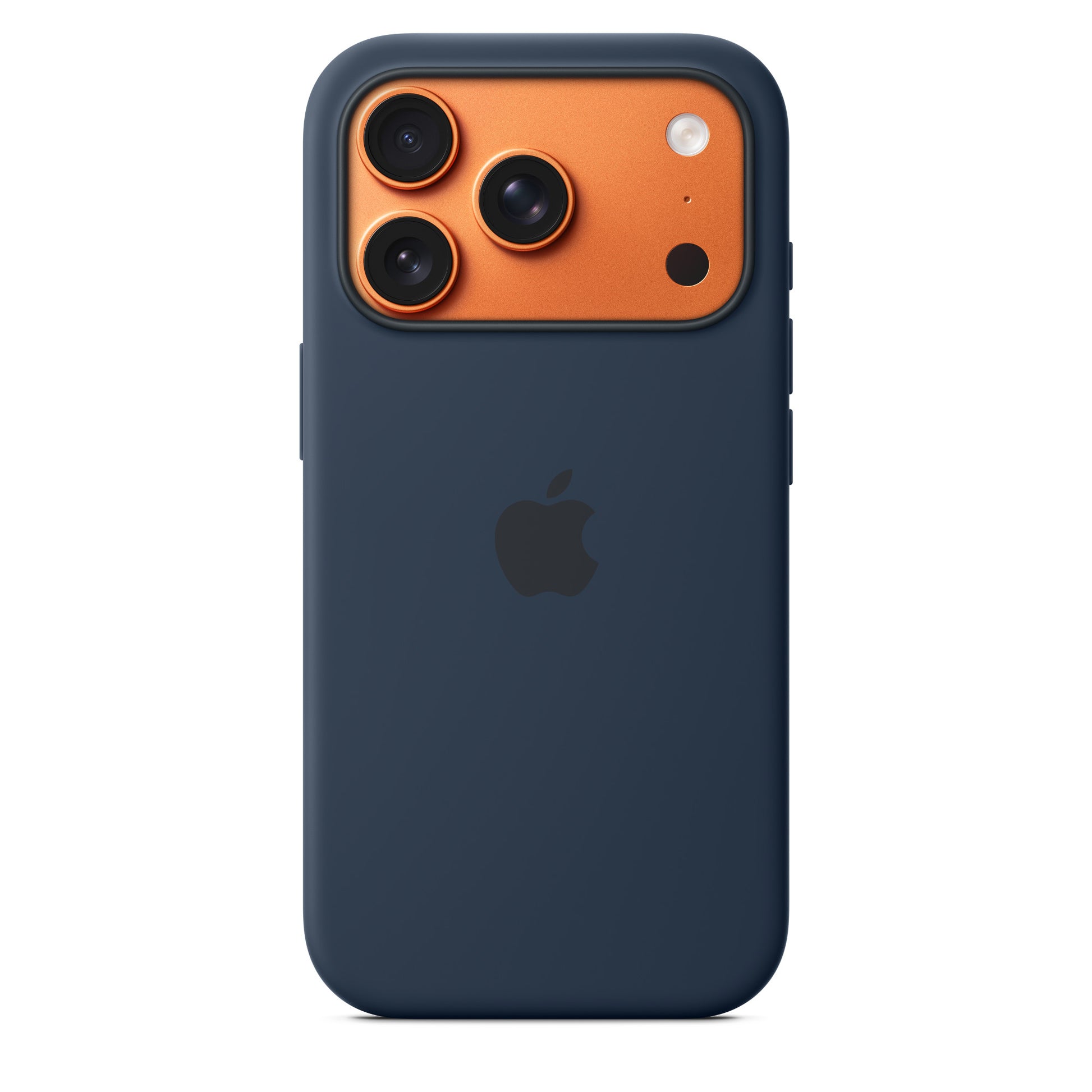 Apple Backcover – für Apple iPhone 17 Pro – blau – Silikon – MagSafe-kompatibel, mit Kartenfach