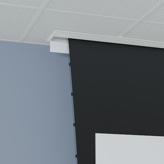 Da-Lite Myriad Conceal BlackDrop 266.6 – Elektrische Leinwand, 16:10, 427 × 267 cm (198")
