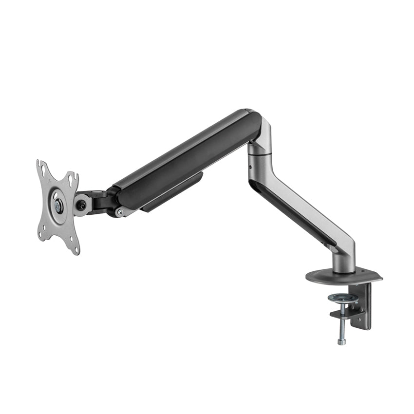 LC-Power LC-EQ-A32B – Monitorarm Tischhalterung – Klemme/Durchführung – 1 Monitor – 17–32" – VESA 75×75/100×100