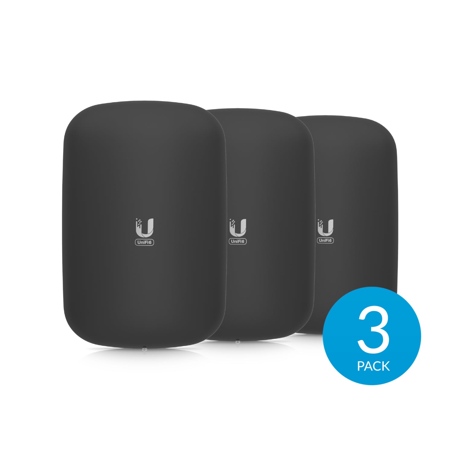 Ubiquiti EXTD-COVER-BLACK-3 – Abdeckkappe für WLAN-Zugangspunkt – für BeaconHD, U6, Schwarz