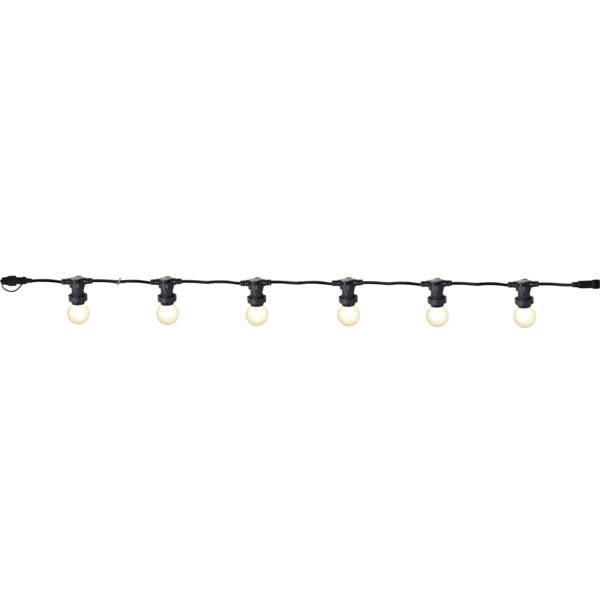 Star Trading LED-Leuchtmittel E27 (G45) – 15 lm, 1 W, Warmweiss 2700 K – IP20 – 10 Stk. – Weiss, Kunststoff