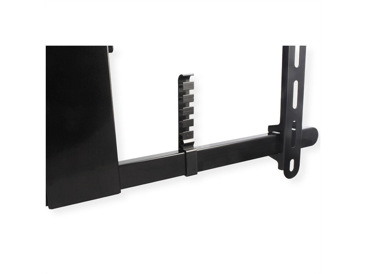 ROLINE Wandhalterung – Vollbeweglich – 37–80" – VESA 200×200–600×400 – bis 70 kg, Höhenverstellbar – Schwarz