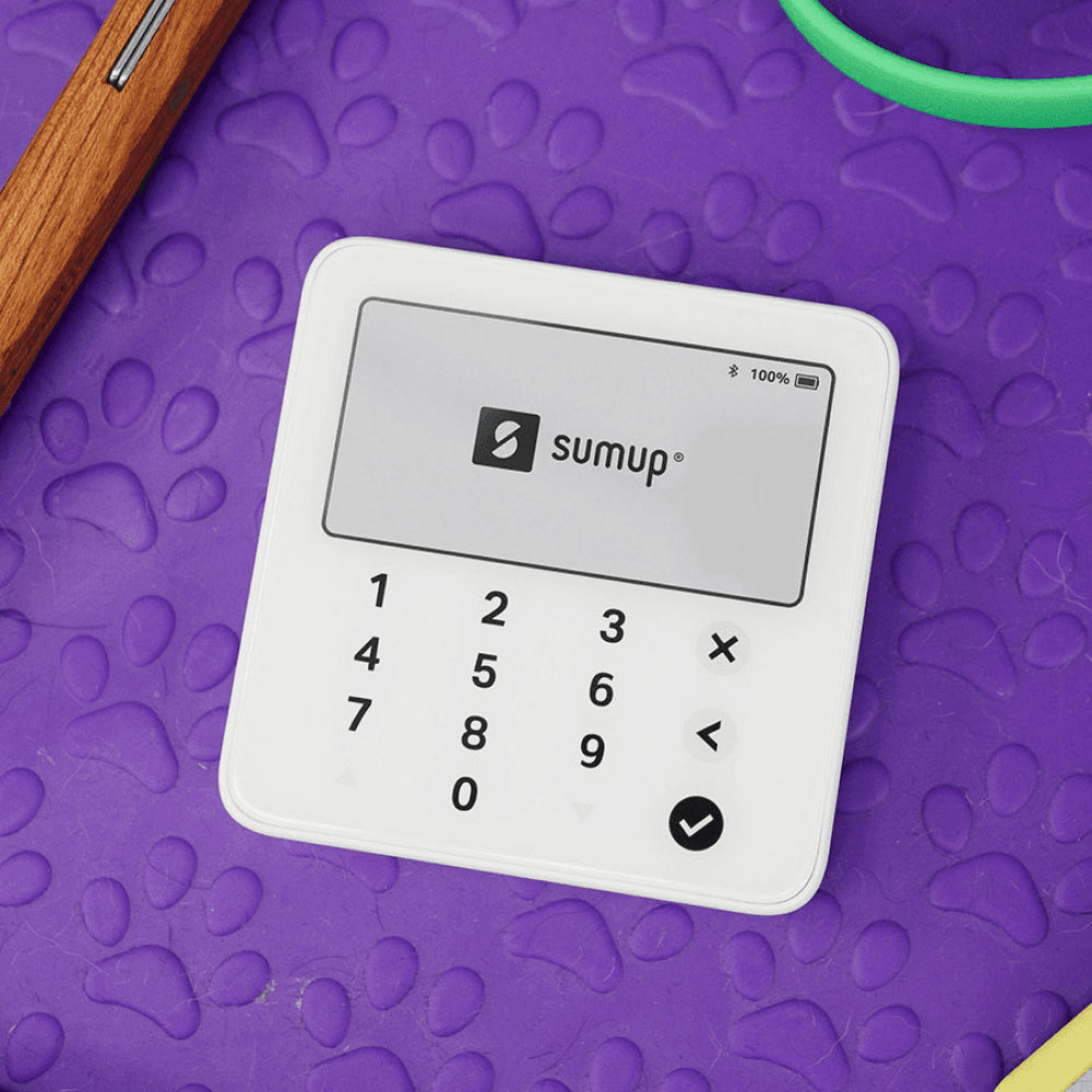 SumUp Solo Lite – Mobiles POS-Terminal – Bluetooth – Weiss