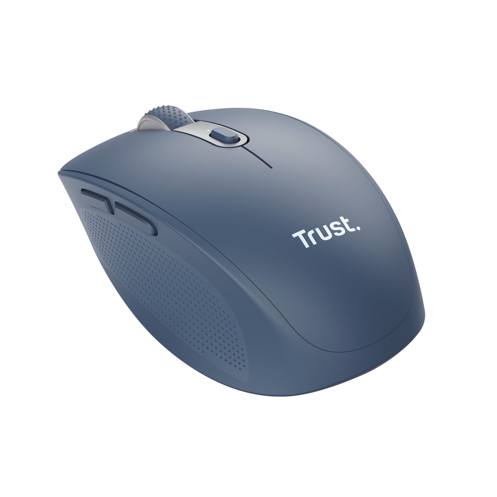 Trust Ozaa Multiconnect – Maus – Kabellos (Bluetooth/2,4 GHz), rechts, Blau