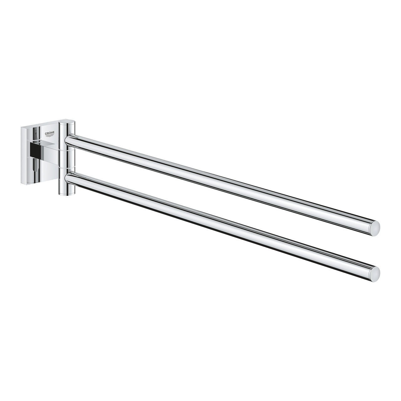 GROHE Start Cube Doppelter Handtuchhalter – Bohren – Chrom – Metall