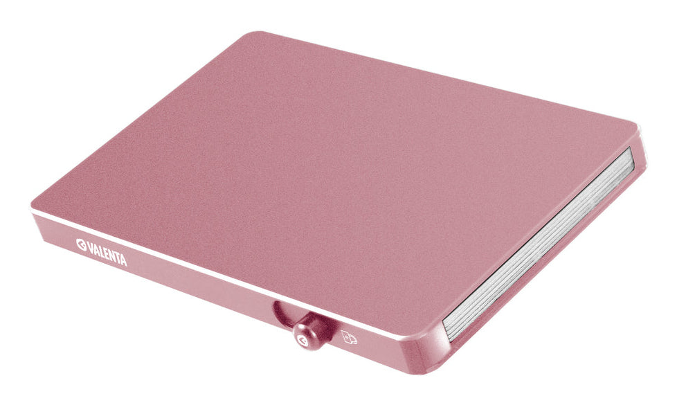 Valenta Halterung – für MagSafe, 67 × 100 × 9,5 mm, Aluminium, rosa