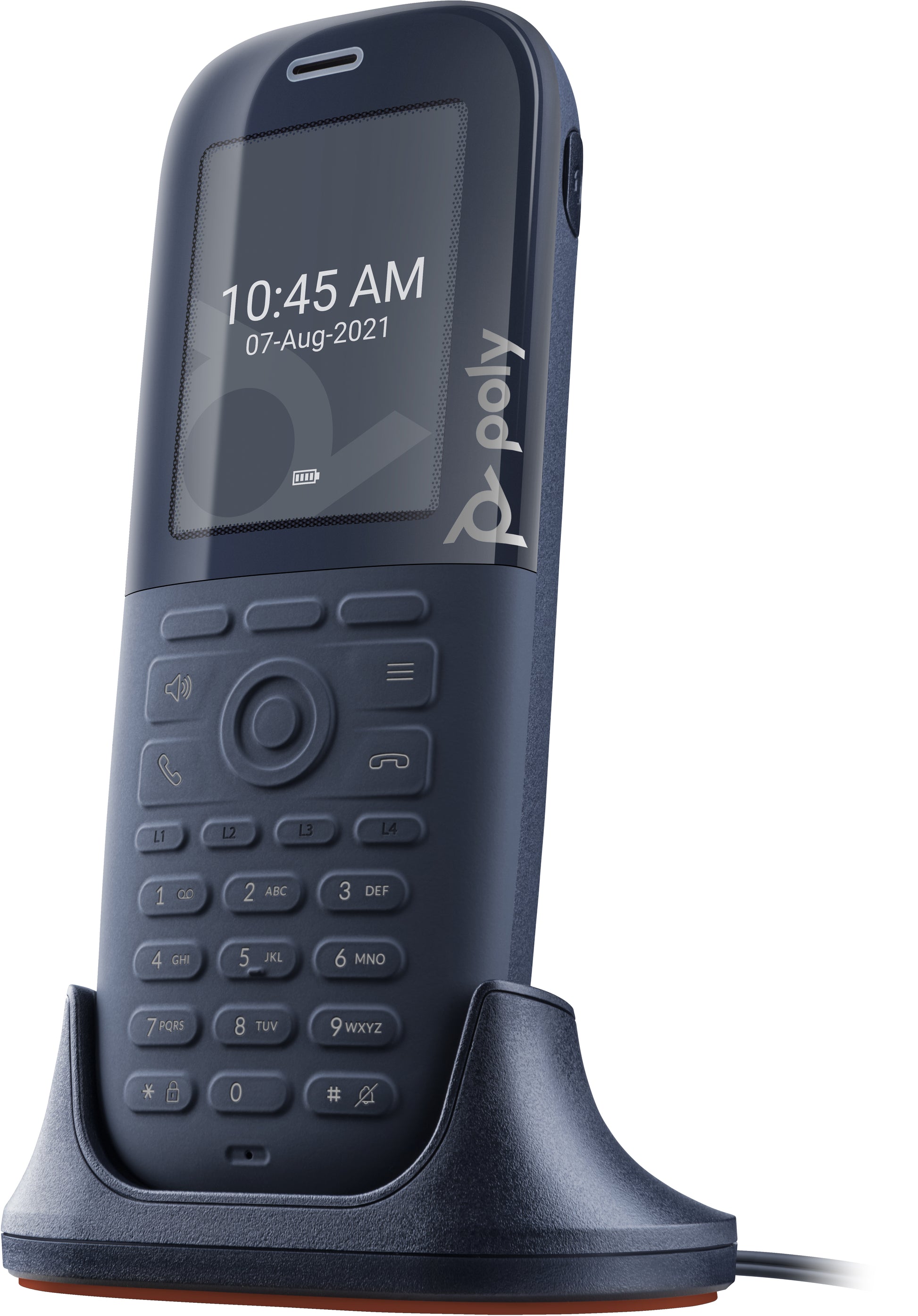 Poly Rove 30 – DECT-Telefon nur Mobilteil, 2,4", Anrufer-ID, tropfsicher, schwarz