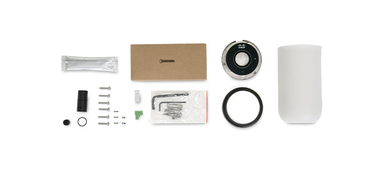 Cisco Meraki IOT MA-MNT-MV-78 Teleskop-Deckenhalterung – für Meraki MV63 Serie, MV93 Serie – Weiss