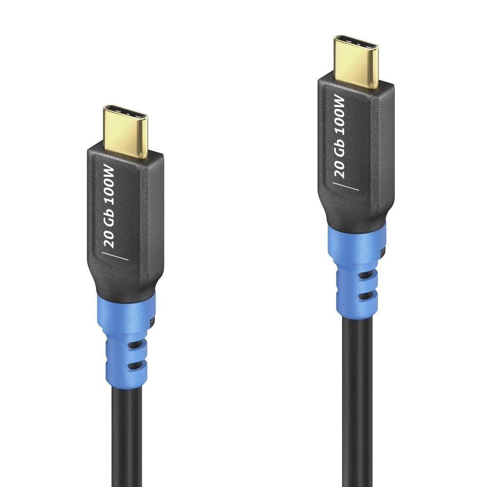 PureLink USB-Kabel, USB-C zu USB-C, 2 m, USB4, Lade-/Datenkabel, FlexInstall