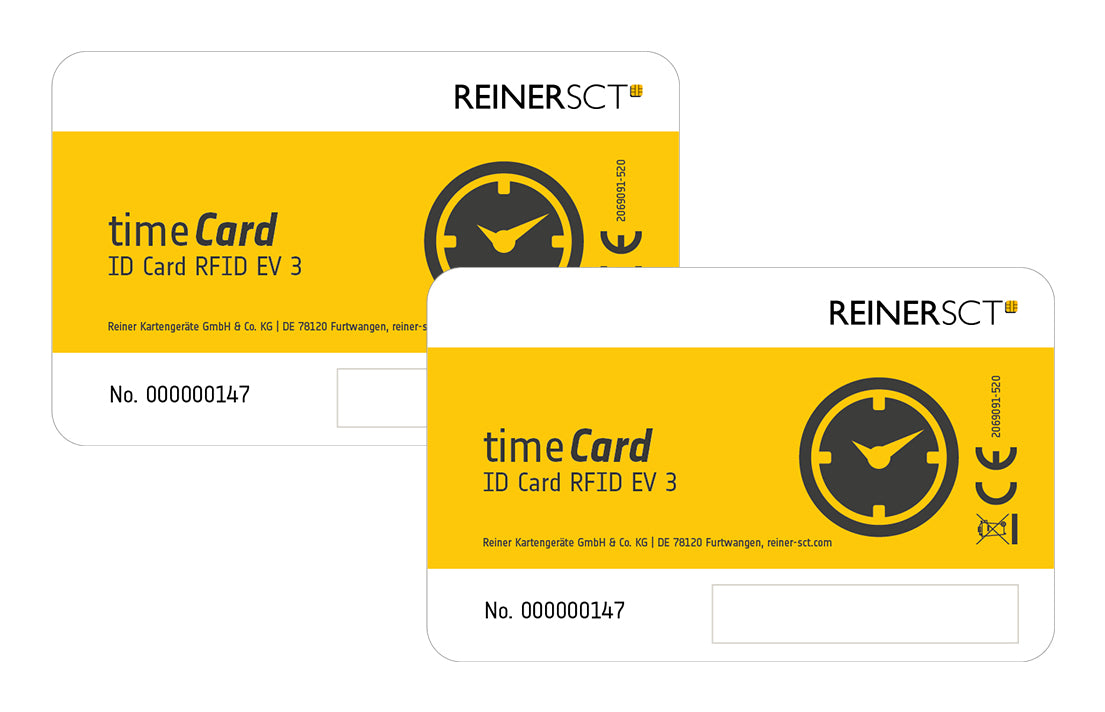 Reiner SCT RFID-Ausweis timeCard DES (ev3)