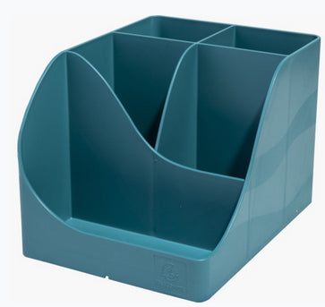 Exacompta Multiköcher – Kunststoff, Pazifikblau, 109 × 119 mm