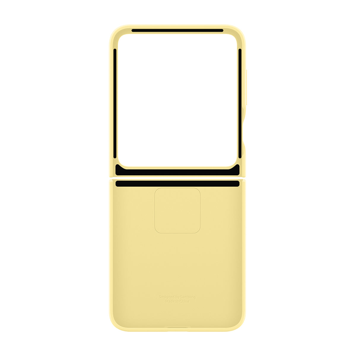 Samsung Backcover – für Samsung Galaxy Z Flip6 – gelb – Silikon