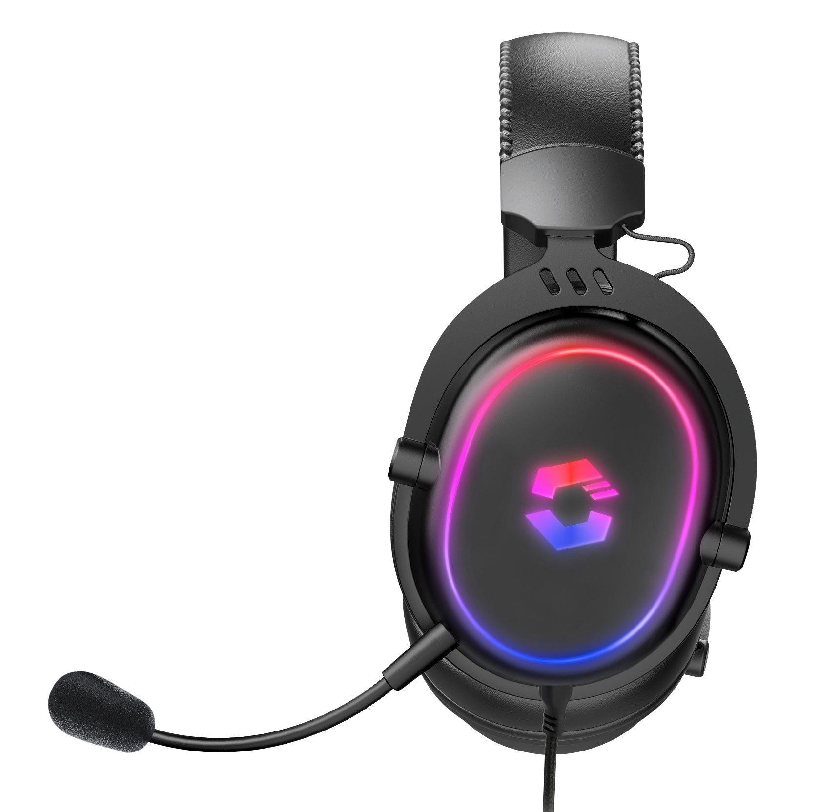 SPEEDLINK Conux Gaming-Headset – Over-Ear, Stereo, Verkabelt, 3,5 mm Klinke, USB-A, für Nintendo Switch, Schwarz