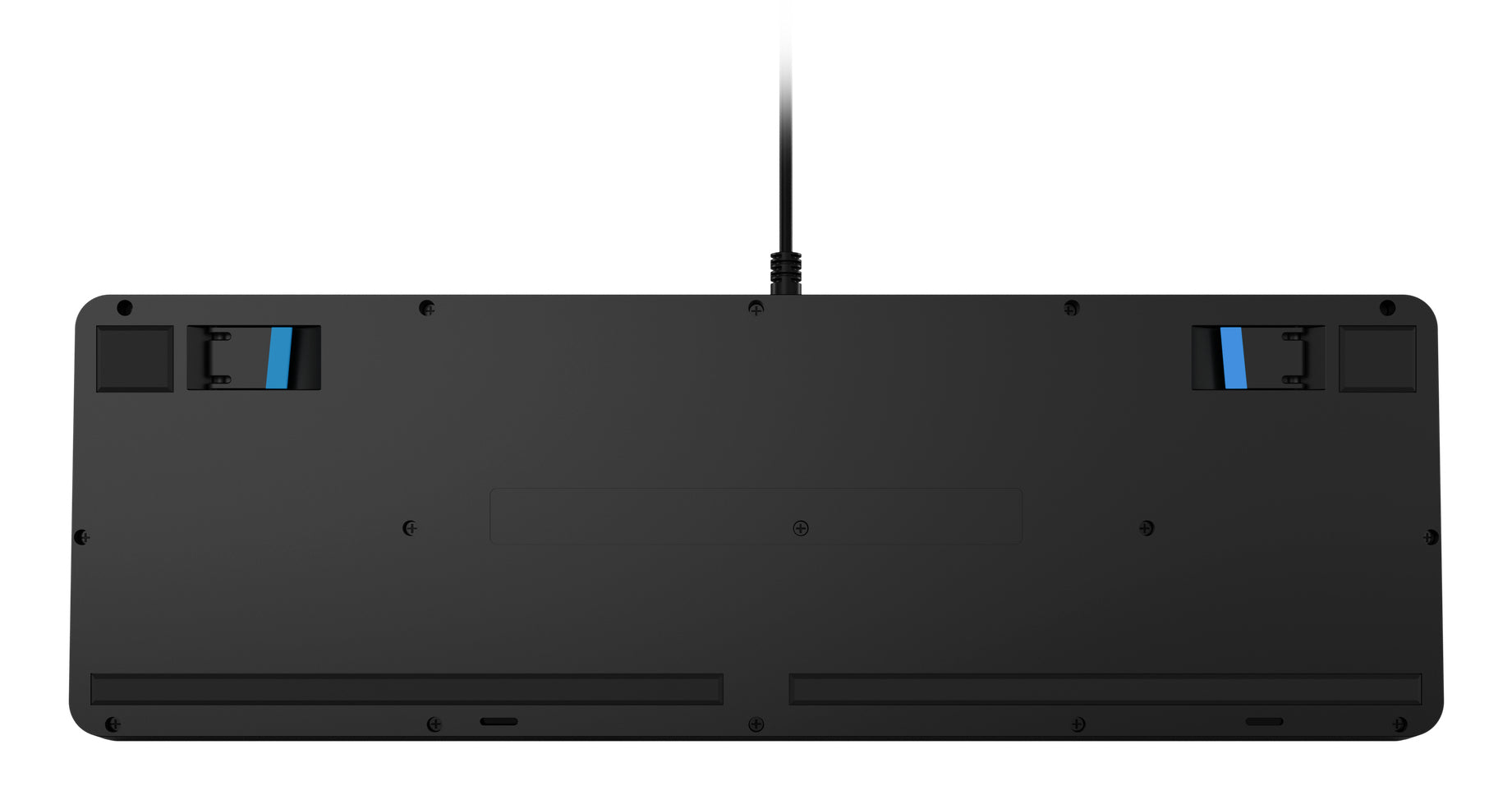 Lenovo Tastatur-Maus-Set – Membran – kabelgebunden (USB) – QWERTY (US-INT) – RGB – schwarz