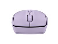 HP 400 – Maus – Kabellos (Bluetooth/2,4 GHz), 6000 DPI, Beidhändig, Violett