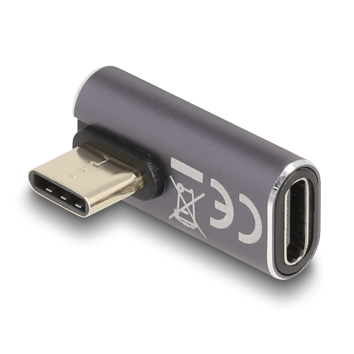 DeLOCK USB-C Adapter USB-C zu USB-C – 8K (7680 × 4320) @ 144 Hz, USB4 40 Gbit/s, DP 1.4