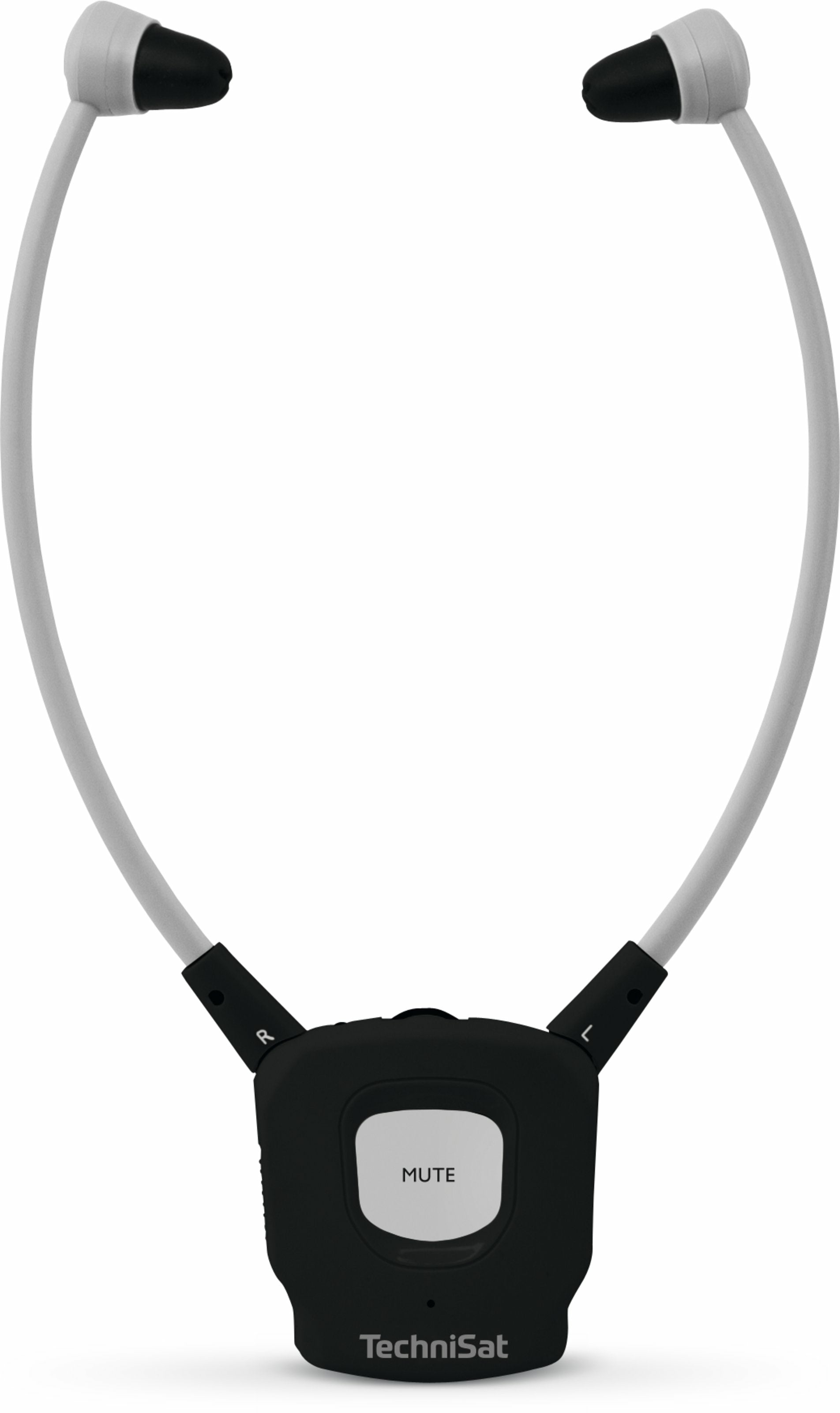 TechniSat Stereoman ISI 3 In-Ear Kopfhörer – Kabel + 2,4-GHz-Funk, 3,5 mm Klinke, Schwarz