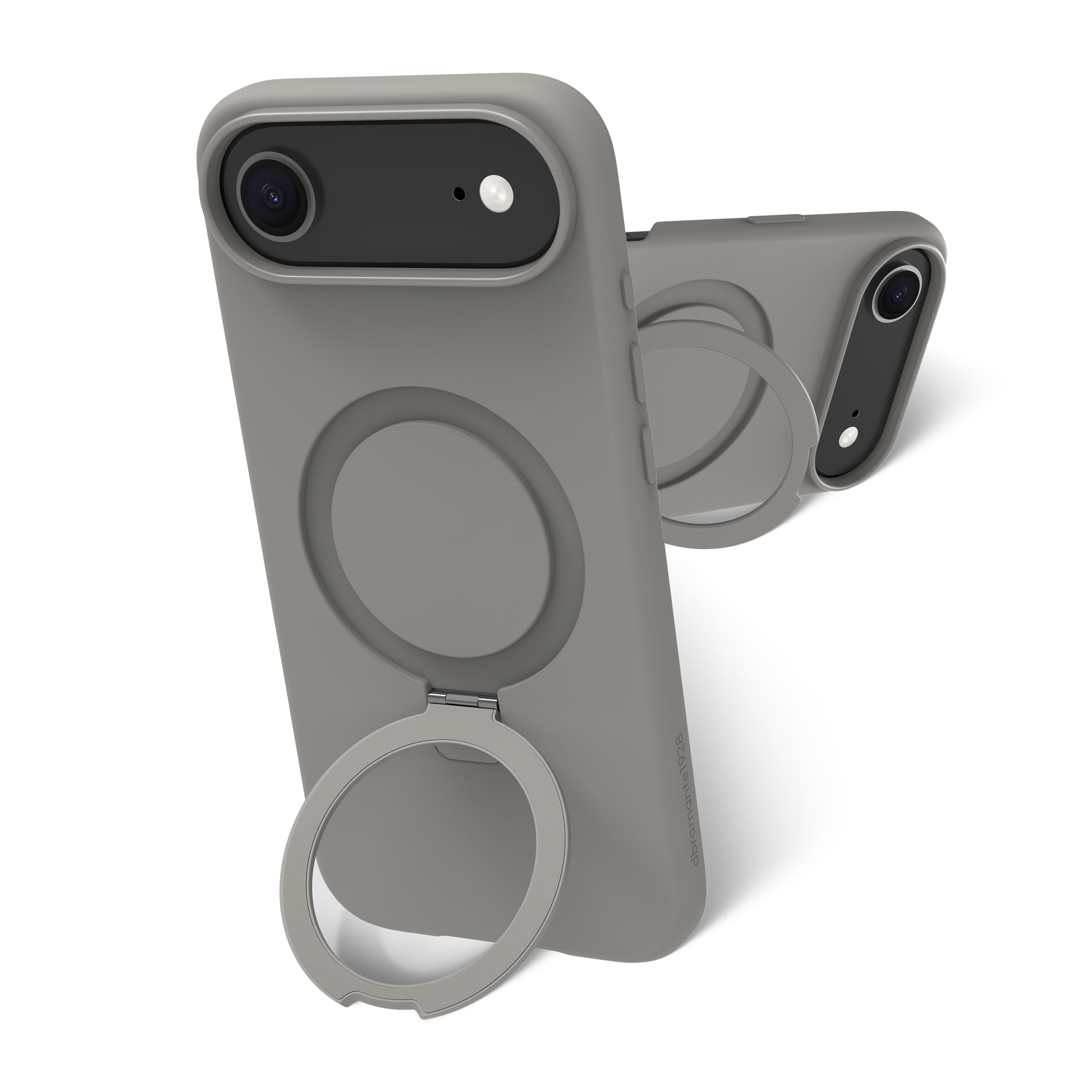 dbramante1928 Backcover – für Apple iPhone 17 Air – Kunststoff, Hellgrau, bis 1,2 m sturzsicher
