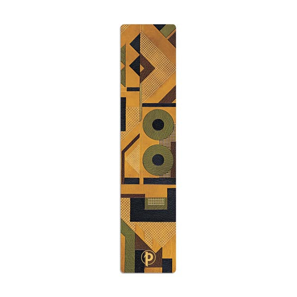 Paperblanks PA8233-0 – Lesezeichen, flexibel, Papier, Senf, 40 × 185 mm, 1er Set
