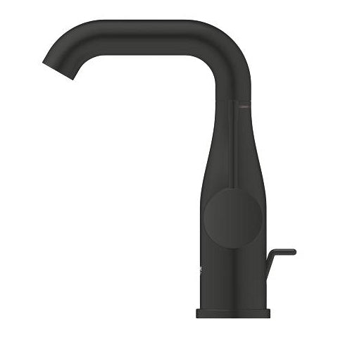 GROHE Essence Badebatterie (Unterputz) – 19,3 cm, Metall, Einhebelmischer, Schwarz