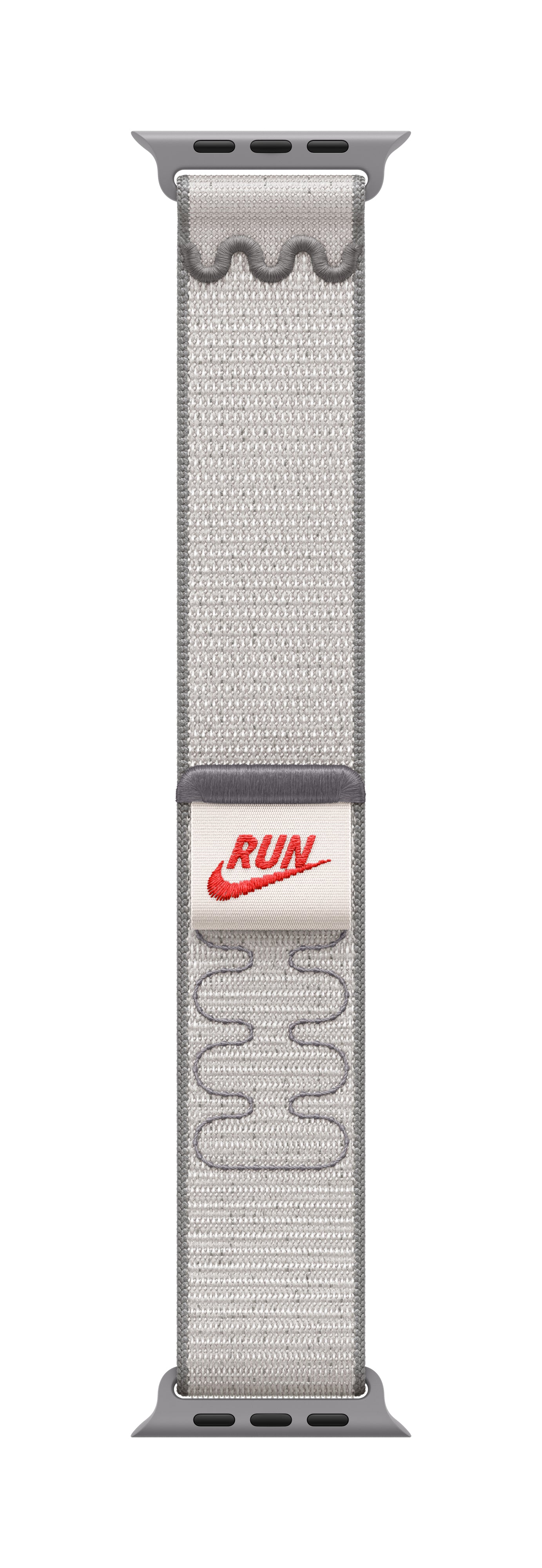 Apple Nike Sport Loop – Armband – für Apple Watch 46 mm, Grau, One Size