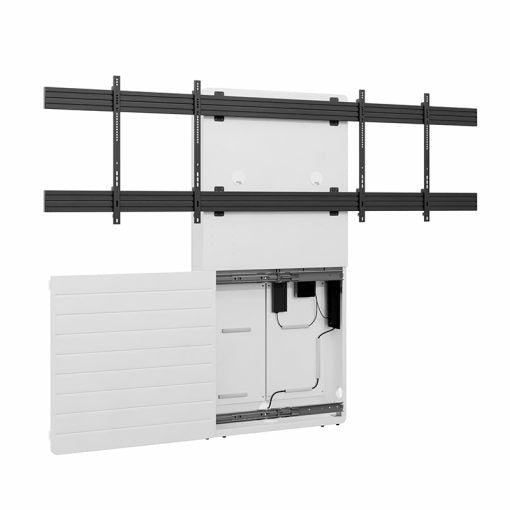 Hagor Wandlift (bodenstehend) – 65–75" – VESA 200×200–900×800 – bis 150 kg, für 2 Displays – CON-Line Big W