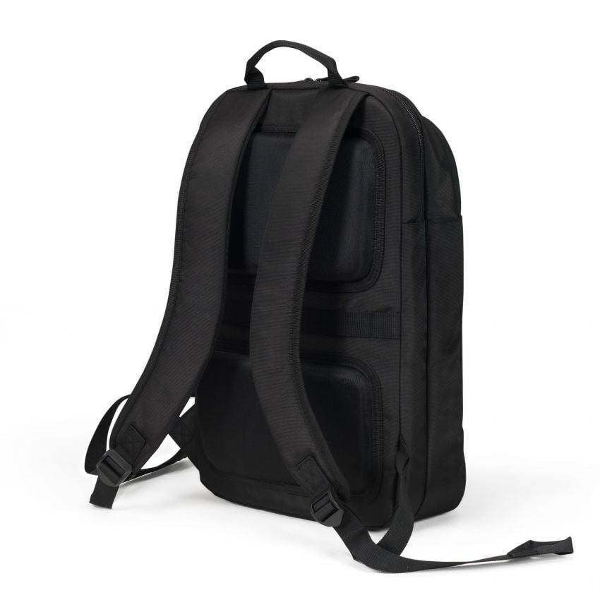 DICOTA Notebook-Rucksack bis 14,1" – Trolley-Haltegurt – Schwarz