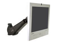 Ergotron 400 Serie – Monitorarm, Wandmontage, Schwarz